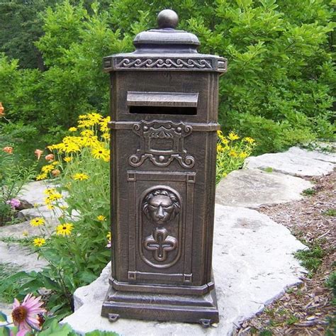 large free standing mailbox